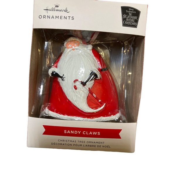 Hallmark Ornament Disney Tim Burton the Nightmare Before Christmas Sandy Claws - Picture 2 of 9